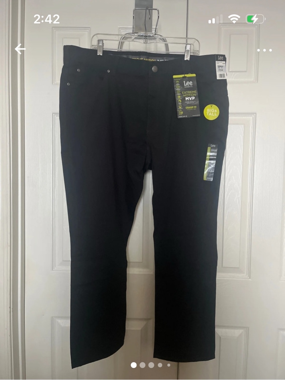Lee Men’s Relaxed Fit Jeans - Black